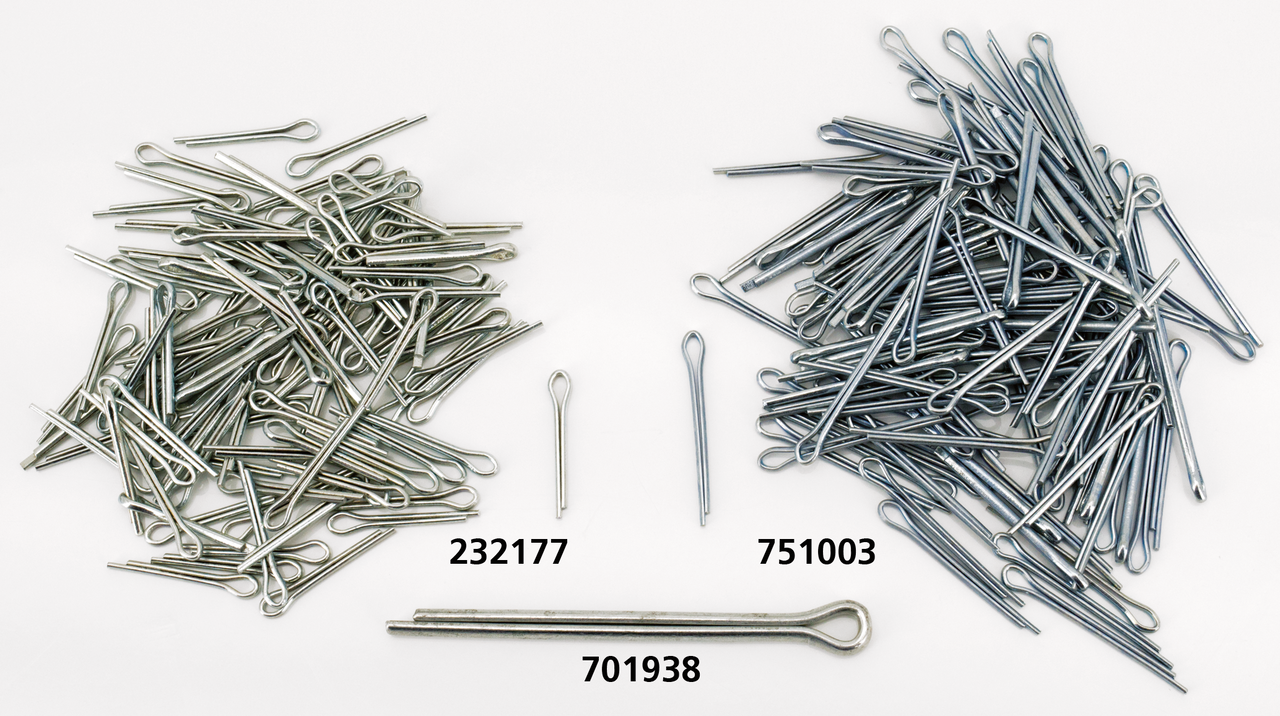 clevis pin/washer/cotter pin