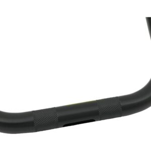 13 Bonanza II Wide Handlebar Dimpled 3-Hole Black Powder Coated 1" Throttle Cables