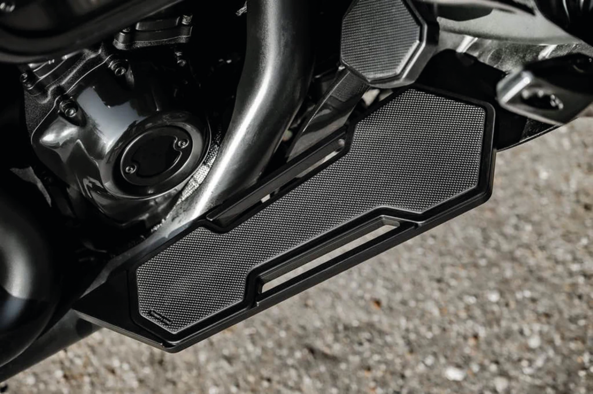 Hexa v1 DR Floorboards Black Anodized