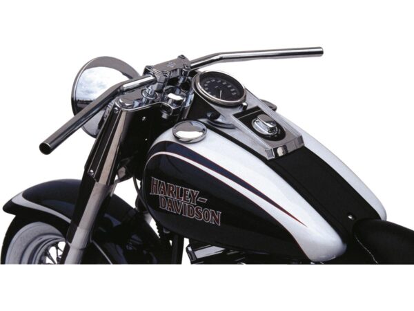 1" Dragbar Handlebar Non-Dimpled Chrome 1"