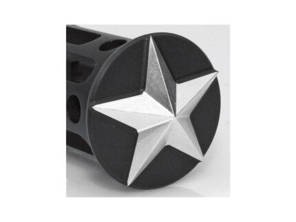 Open Mind Base Grip and Footpeg Toppers Bi-Color Anodized