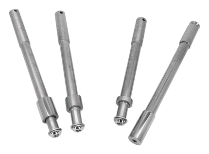 Axle complete w/spacers f3/4" hidden