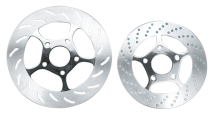 Disc rotor 8 5/8" Five spoke drilled Chr