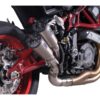 Thunder Series Twin Slip-On Muffler Set Endcap Style Thunder Titanium