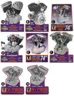 45" Flathead Engine Plaque