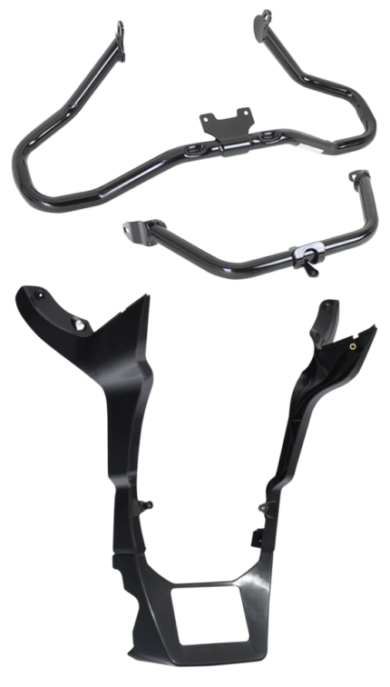 Chopped Engine Guard FLTR15-Up Blk 1.25"