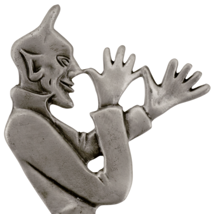 Devil license plate topper