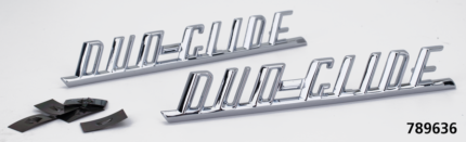 Duo-Glide front fender emblems