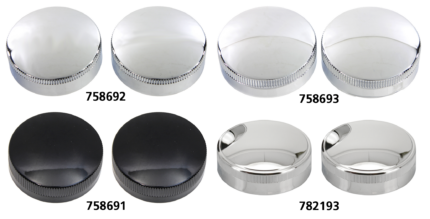 Eaton Gas Cap Set Vented Chrome BT36-38