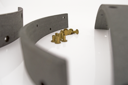 Front brake linings FX71-72 XL64-72