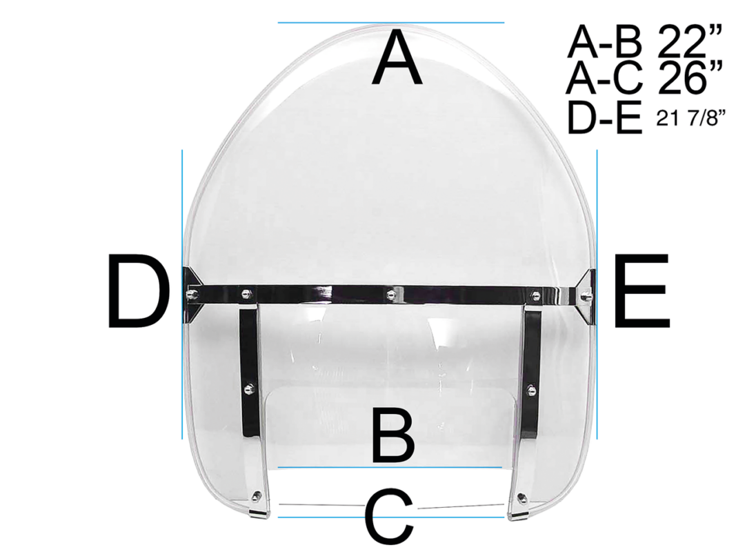 Replica clear windshield FL49-59