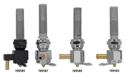 Sifton Chr hex petcock rear facing