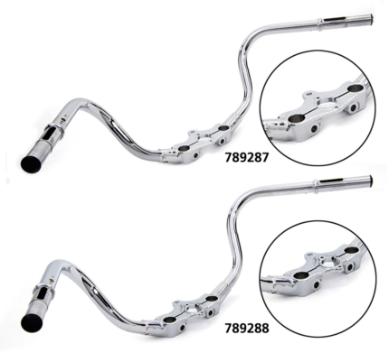 Speedster Inline Handlebar Chrome 36-45
