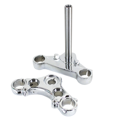 Triple tree set 39mm FXD91-05 chrome