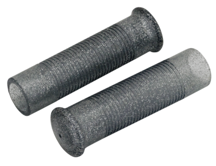 metal flake grips silver