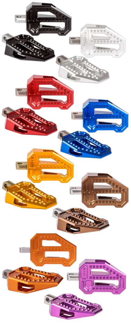 BMX Pegs Black STD Male Mount