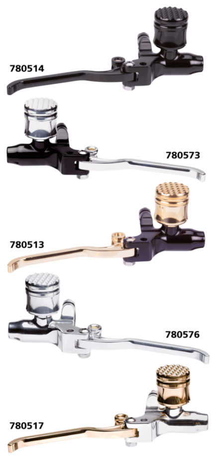 BRAKE M/C SATIN 9/16"