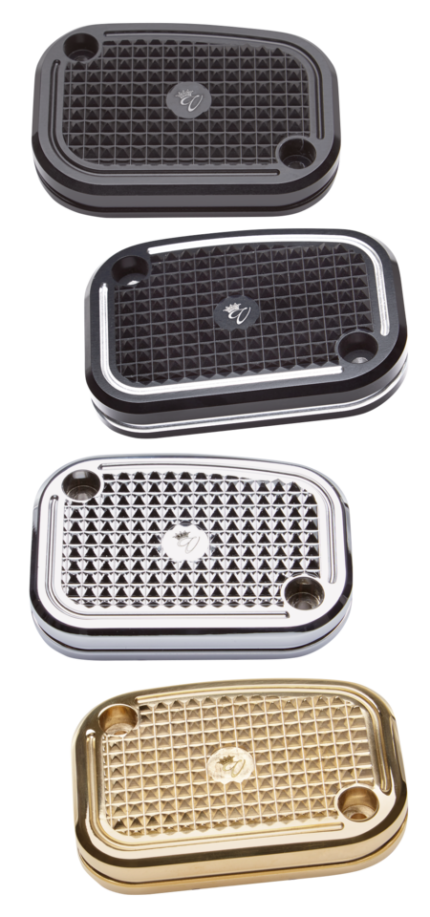 DMND M/C CVR HYDR CLUTCH BLCK FLH/T17-UP