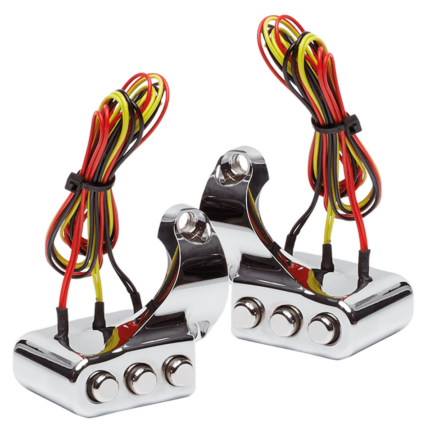 SWITCH HOUSINGS CHR LEFT