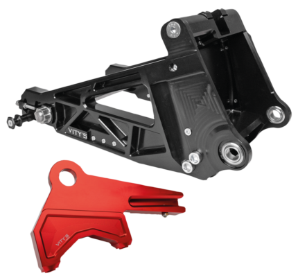 Vity's Billet Swingarm Black ST18-Up