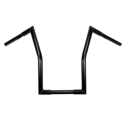 1" Square Fat Ape Hanger 17" BLK TBW