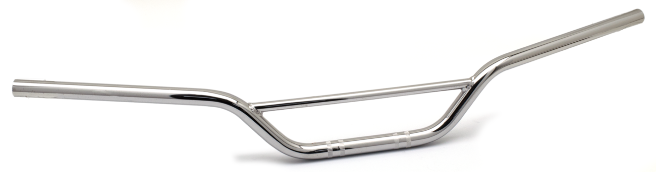 7/8" Handlebar Scrambler 4"CHR no dimple