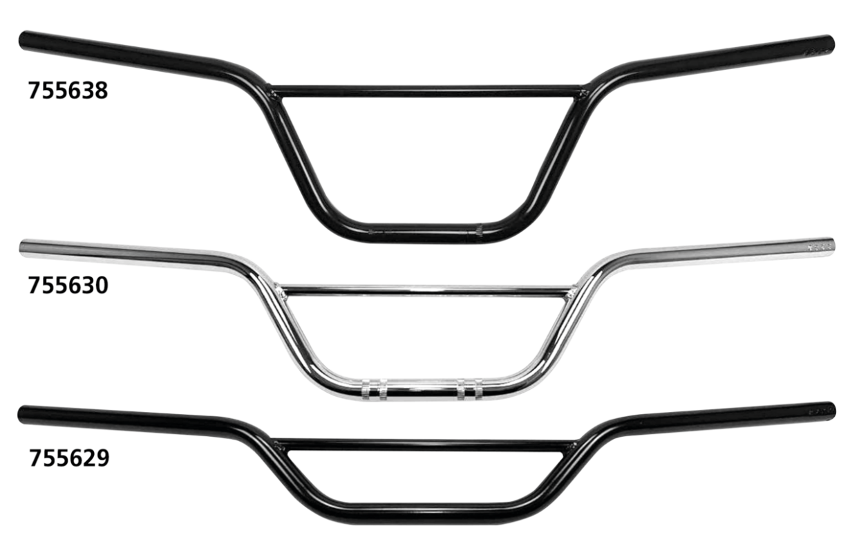 7/8" Handlebar Scrambler 6"CHR nodimpled