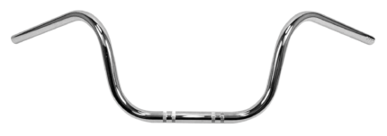 7/8" Handlebars Ape Hanger 9" CHR