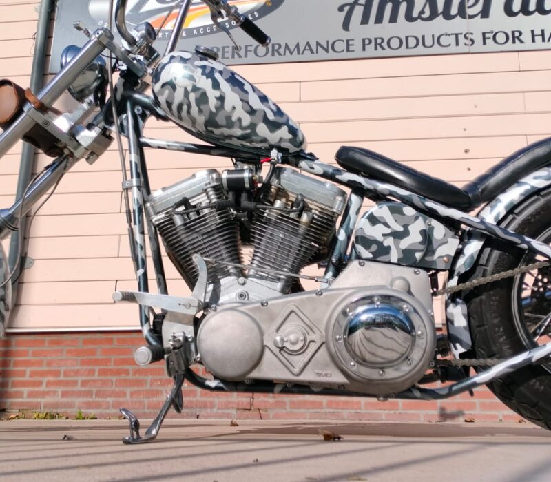 Chopper rebuild and repainted