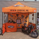 Zodiac EZ-up display tent,
