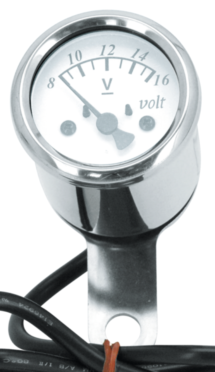 GZP 48mm Voltage Gauge ss polished housi