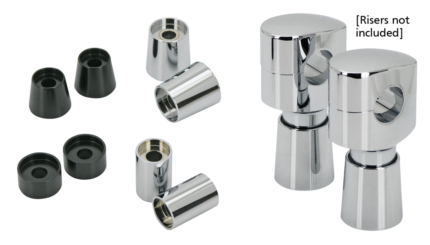 GZP 5pck hex bolt 1/2"-20x2.5" zinc