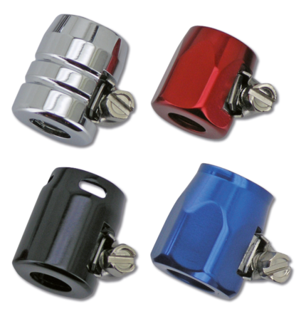 GZP 6Pck Ch Groove hose end 1/4"+5/16"ID