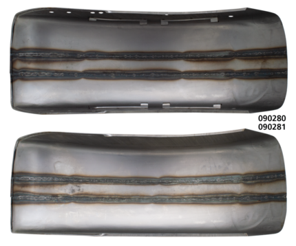 GZP 9" wide Fat Bob fender w/o holes