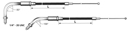 GZP Black BT81 LN=37" 135dgr idle