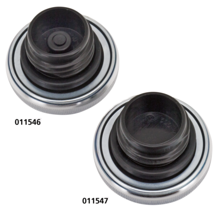 GZP Black Gas cap non vented 85-e18 stee