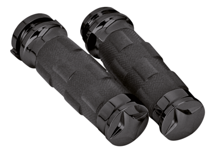GZP Black Lonestar T-II gripset FLH*0