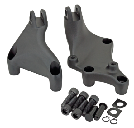 GZP Black alu RR peg mounts XL14-22