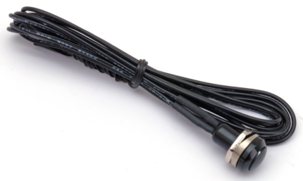 GZP Blk Mini push button switch 5/16 UNF