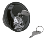 GZP Blk Skull locking gascap nnvntd 97up