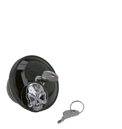 GZP Blk Skull locking gascap vetd 83-96