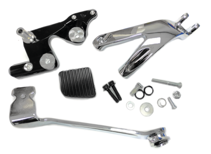 GZP Blk Softail 18-UP forward controls
