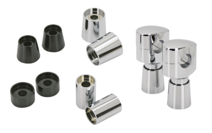 GZP Chr 1/2" tapered riser extension 1"