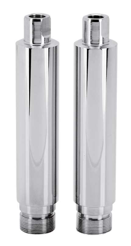 GZP Chr 41mm fork tube 6" extension k