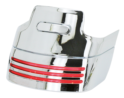 GZP Chr ABS rear fender ext. f/tri-bar l