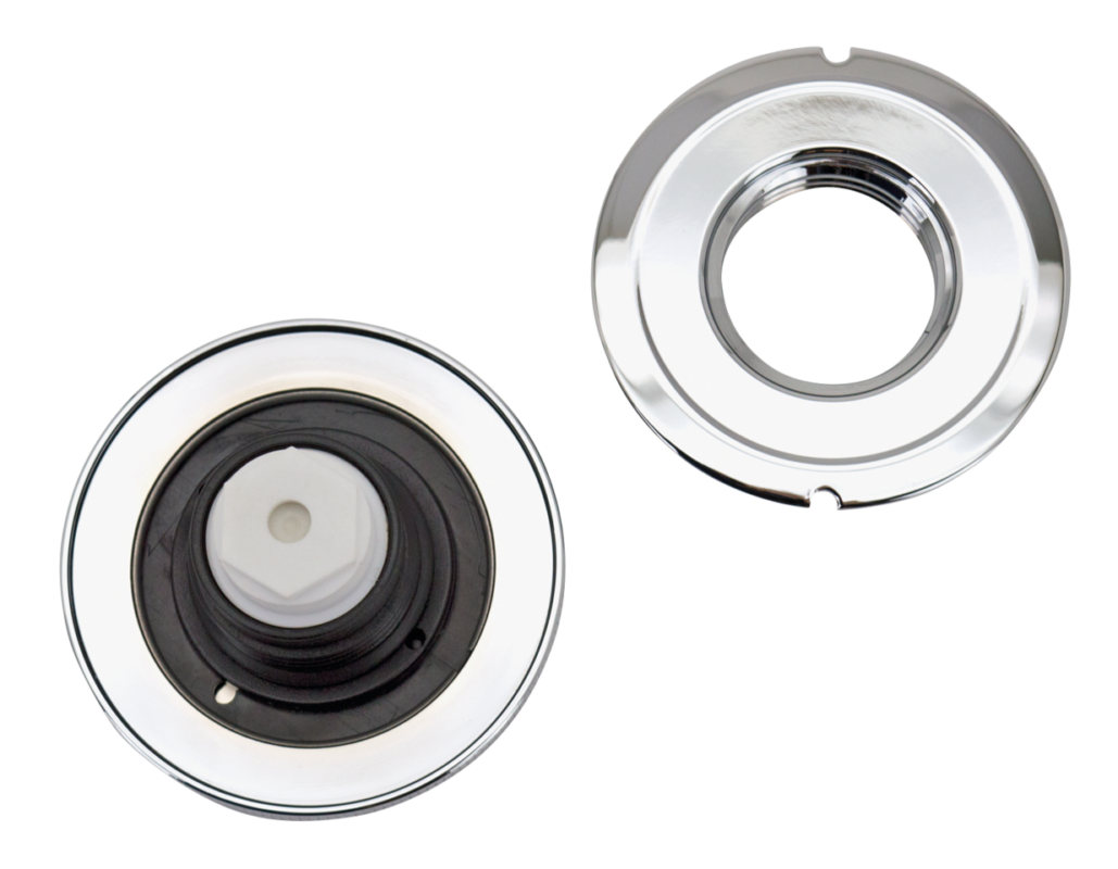 GZP Chr Essntl non-vented gas cap w/pain