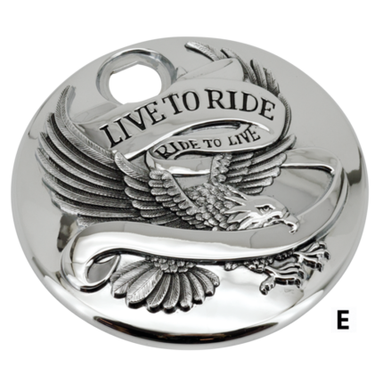 GZP Chr L2Ride fuel door FLH/T92-07