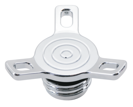 GZP Chr Spinner cap f/screw in bung styl