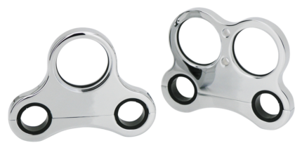 GZP Chr billet single gauge f/T-bar no h