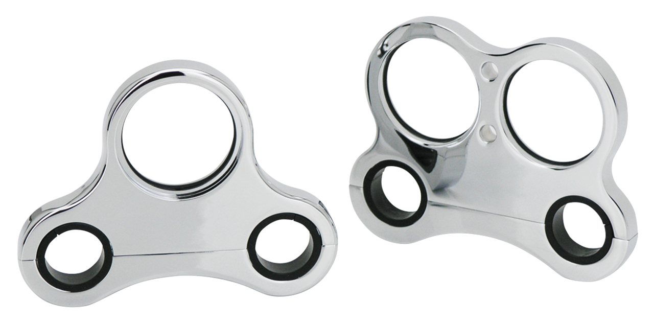 GZP Chr billet single gauge f/T-bar no h